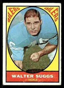 1967 Topps Walt Suggs #55 - Houston Oilers - Picture 1 of 2