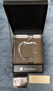 Ordinateur Apple Macintosh 20ème Anniversaire Objet Ornement Verre HOYA - Photo 1/9