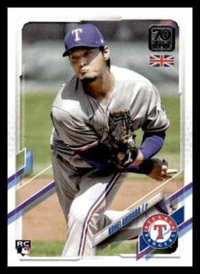 2021 Topps UK Edition Kohei Arihara  Rookie 193 Texas Rangers - Image 1 of 2