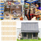  12 Pcs Miniature Doll House Furniture Dolls Supplies Roof Tiles