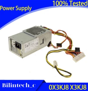 FOR OPX 390 790 990 7010 9010 Desktop Power Supply 250W H250ED-00 0X3KJ8 #D8 - Bild 1 von 4