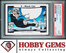 BLACK CAT PSA 9 1990 Marvel Comic Images Todd McFarlane #5