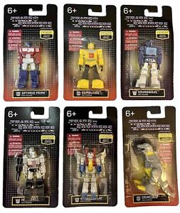 Transformers 6 Mini Figura Set Megatron Starscream Grimlock Optimus
