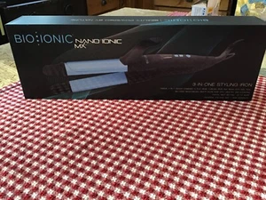 BIO IONIC: NANO IONIC MX • 3-IN-ONE STYLING IRON • NEW IN BOX - Picture 1 of 2