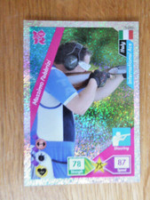 MASSIMO FABBRIZI GLITTER FOIL CARD #325 PANINI LONDON 2012 OLYMPICS ADRENALYN XL