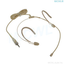Beige Headset Microphone for Sennheiser HSP4 earset Head wear G2 G3 G4 Wireless