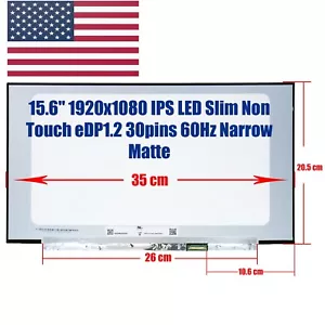 New Laptop Screen B156HTN06.2 NT156FHM-N43 V8.0 NV156FHM-N69 V8.0 SD10W73248 IPS - Picture 1 of 13