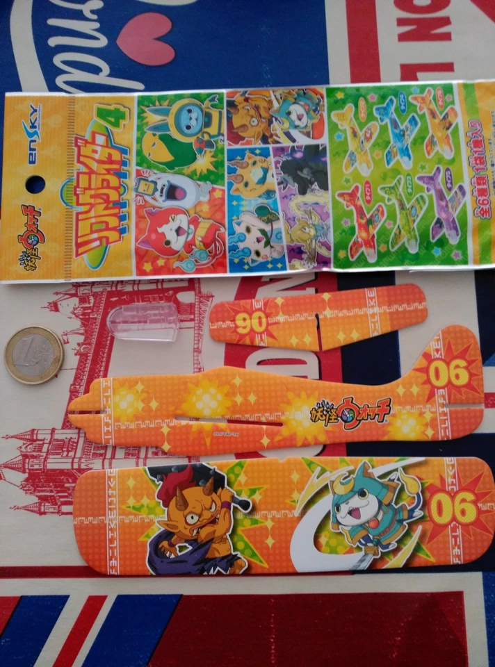 YOKAI WATCH SOFT GLIDER TIRACHINAS AVION  - Imagen 1 de 2