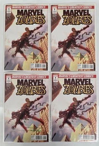 ARTHUR SUYDAM ALL SIGNED (4) COMIC LOT MARVEL ZOMBIES #1 REPRINT HI GRADE NM/M - Picture 1 of 2