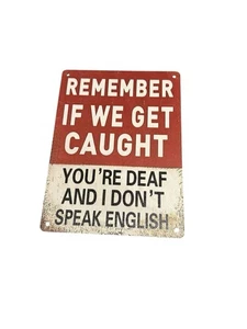NEW wood sign home decor novelty hanging funny saying - Picture 1 of 3