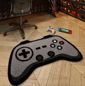 Gaming Controller Teppich Matte 60 cm x 40 cm Gamer Schlafzimmer Teppich Jungen - Bild 1 von 2