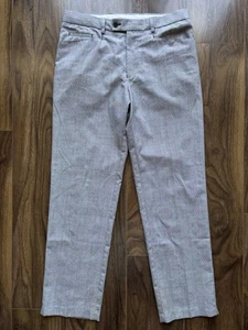 Stromberg Golf “The Collection” W32 L31 Grey Mix Blue Plaid Teflon BNWOT RRP £69 - Picture 1 of 14