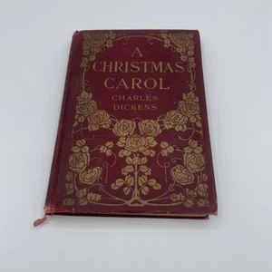 A Christmas Carol by Charles Dickens Antique Hardcover 1900 Henry Altemus Co - Picture 1 of 13