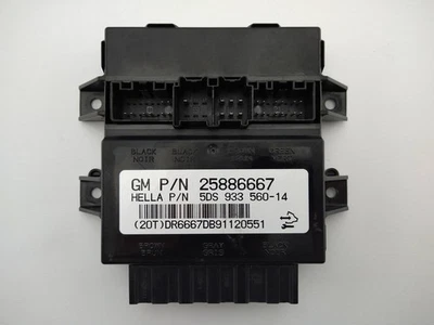Módulo de asiento de memoria delantero izquierdo LH 25886667 OEM Chevrolet Cadillac GMC 07-14 ✅ Foto 1 de 4