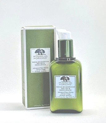 Suero facial avanzado Mega-Mushroom Relief & Resilience 1,7 oz por el Dr. Andrew Weil Foto 1 de 4