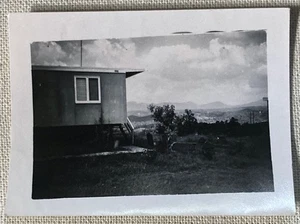 Vintage Foto Haus 112 East Washburn Circle Oak Ridge Tennessee schwarzweiß 3,75" x 2,75" - Bild 1 von 2