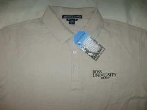 Ross University School of Medicine Polo Shirt New W/Tags Men's Large RUSM - Picture 1 of 4