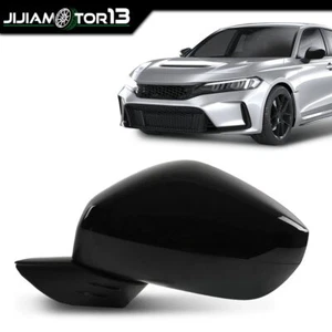 3 pins Power Adjust Black Mirror Left Driver Side Fit For Honda Civic 2022 2023 - Picture 1 of 12