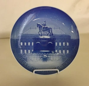 1970 Bing & Grondahl 9" Weihnachtsteller "The Royal Palace" - Bild 1 von 2