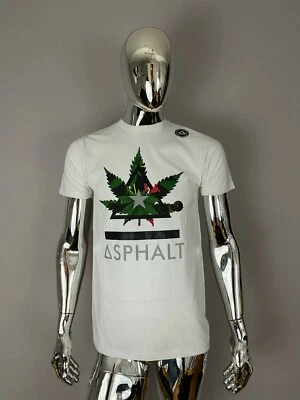 Camiseta blanca gráfica ASPHALT YACHT CLUB para hombre talla L Foto 1 de 4