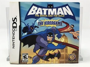 Artwork ONLY ! - Batman The Brave And The Bold - Nintendo DS - NO BOX !! NO GAME - Bild 1 von 3