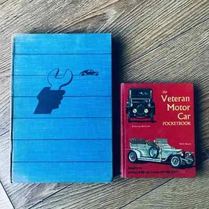 Vintage Motor Car Books Lot X2 Motor Manual Veteran Motor Car Pocketbook 50s 60s - Picture 1 of 22