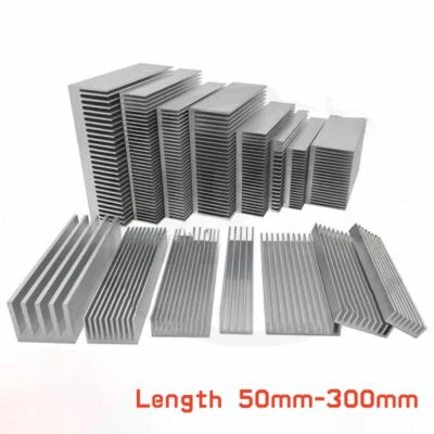 Lunghezza 50mm-300mm Alluminio Dissipatore Scheda Madre Raffreddatore Dissipatore Radiatore - Immagine 1 di 4