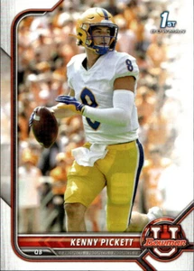 Kenny Pickett 2021-22 Bowman University Football - #65 - Pittsburgh Panthers - Picture 1 of 2