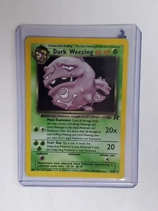 Dark Weezing - 14/82 Team Rocket - Holo Rare Pokémon Card TCG - Picture 1 of 15