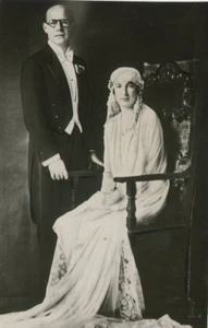 Vintage Photography Wedding Princess Francoise, France Prince Christopher Greece - Picture 1 of 8