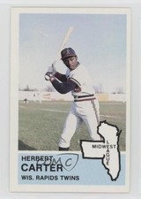 1982 Fritsch Midwest League Stars of Tomorrow Herbert Carter #95