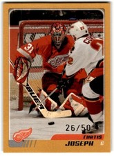2003-04 O-Pee-Chee Gold Curtis Joseph /50 #130 Detroit Red Wings