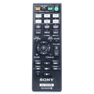 New Original RM-ADU079 For Sony AV System Remote Control DAV DZ171 DAV DZ175 - Picture 1 of 4