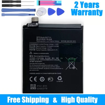 New Premium Battery for OnePlus 7T One Plus 1+ BLP743 100% Capacity - Image 1 of 4