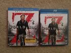  World War Z Blu-ray mit Schutzhülle. Keine DVD oder digital. Brad Pitt.