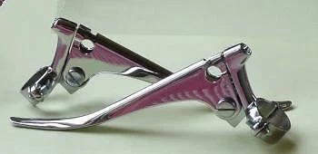 Brake and Clutch Levers, Replica Doherty 207P, 1" Bars, 7/8" Centres - Image 1 of 2