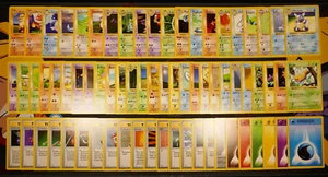 MP/HP (Shadowless)COMPLETE Pokemon BASE Set 70/102 Card UNCOMMON/COMMON Non-Holo - Picture 1 of 9