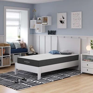 Modway 8" Cool Gel-Infused Firm Twin Memory Foam Mattress With 10 Year Warranty - Picture 1 of 10