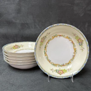 Juego de seis (6) tazones de salsa de frutas Noritake MYSTERY #42 5 1/4 pulgadas - Imagen 1 de 5