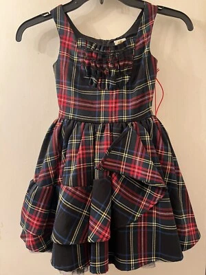 Harajuku Mini Target Gwen Stefani Plaid Pinafore Dress  Girls  XS 4/5 Brand New - Image 1 of 4