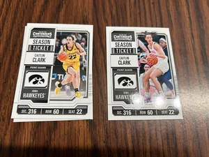 CAITLIN CLARK COLLECTION 2024 PANINI - BOLETO DE TEMPORADA / LEYENDAS DEL CAMPUS QUE ELIJAS - Imagen 1 de 2