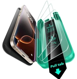 ESR 3 Pack for iPhone 16 Pro Max Screen Protector 9H Hardness - Picture 1 of 8