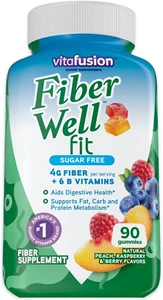 Vitafusion Fiber Well Fit Gummies Supplement, 90 Count (Packaging May Vary) - Picture 1 of 12