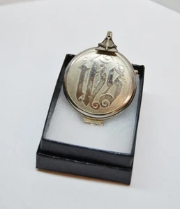 + Antike Sterling Silber PYX + Hostiendose + Ölvorrat + (CU1059) - Bild 1 von 5