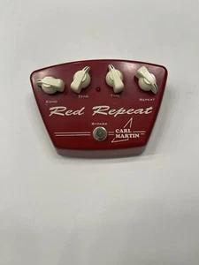 Carl Martin Red Repeat Digital Delay Echo Vintage Series Guitar Effect Pedal - Picture 1 of 6