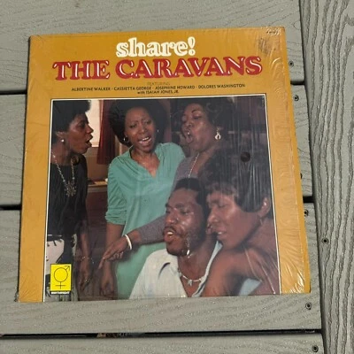 THE CARAVANS - SHARE! LP RARE US BIRTHRIGHT ORIGINAL PRESS, GOSPEL SOUL - Image 1 of 4