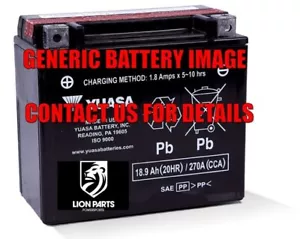 BikeMaster Performance Maintenance Free Battery For Suzuki DR650S 1992-1993 - Picture 1 of 3