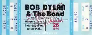 5 1968 -76 UNUSED FULL TICKETS Hendrix, Doors, Dylan, Elton John, ZZ Top reprint - Picture 1 of 5