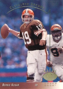 1993 UPPER-DECK SP Bernie Kosar BROWNS Miami HURRICANES - Picture 1 of 1