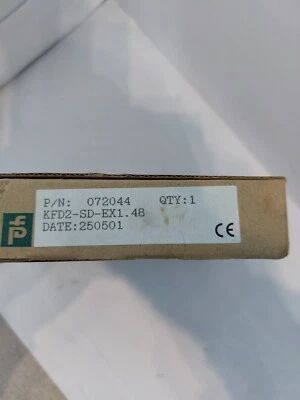 Pepperl Fuchs KFD2-SD-EX1.48 1 Channel Galvanic Barrier **BNIB** - Image 1 of 3